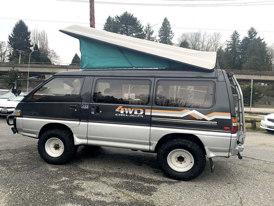 Delica pop top camper