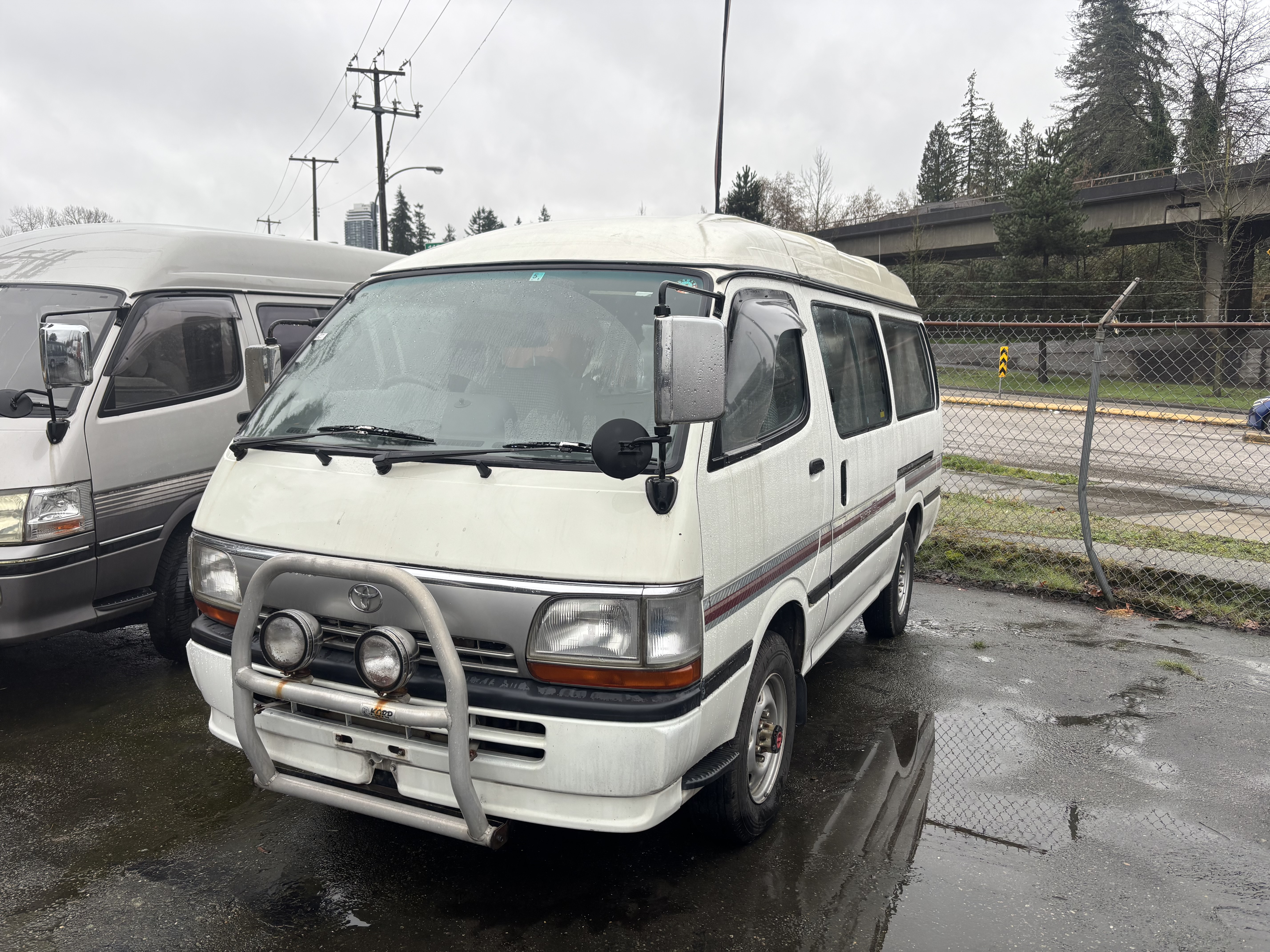 Toyota hiace camper van